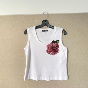 PRICE DROP! Dolce & Gabbana Sequin Rose Top 💗